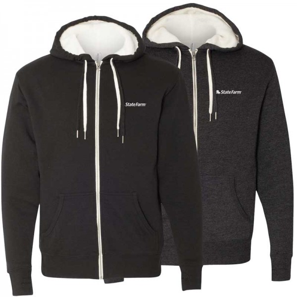 Independent Trading Co. - Sherpa-Lined Hooded Sweatshirt